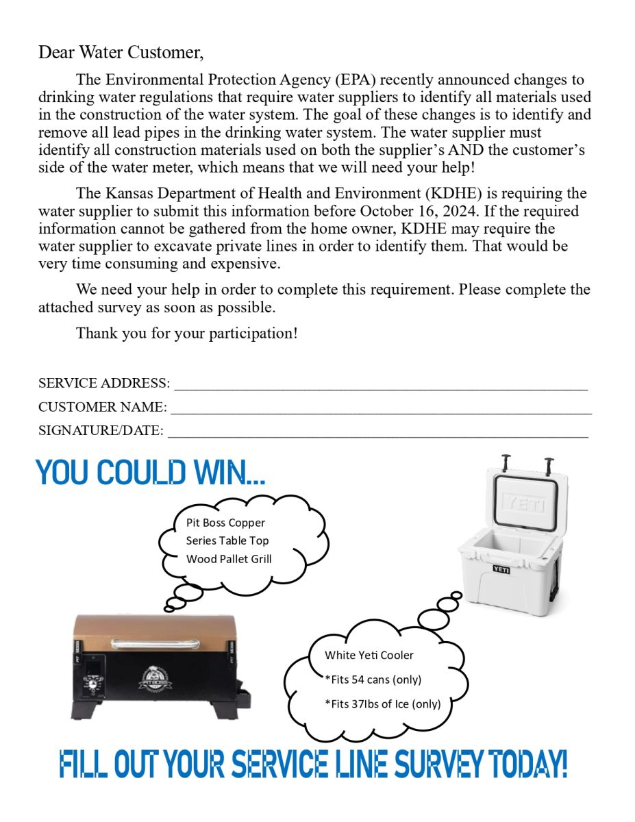 Copper Lead Survey Flyer